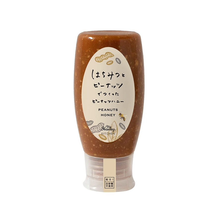 MY HONEY ピーナッツハニー チューブボトル 420g